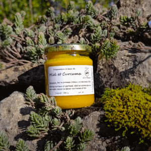 Mélange Miel de printemps et curcuma